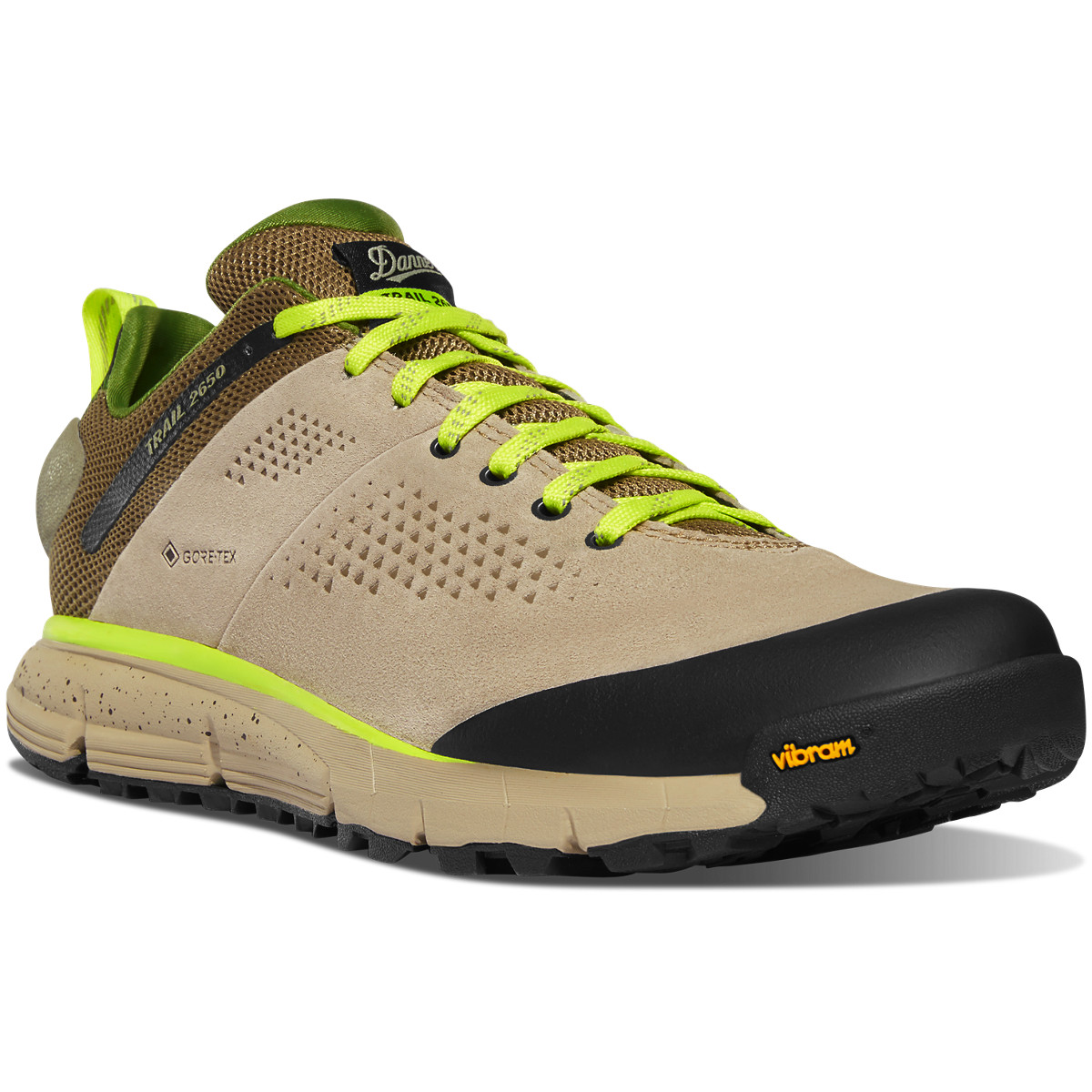 Zapatillas Trekking Danner Hombre Mexico - Trail 2650 GTX Kaki/Verdes - JYUKZ3659